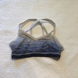 Lululemon wave themed sports bra